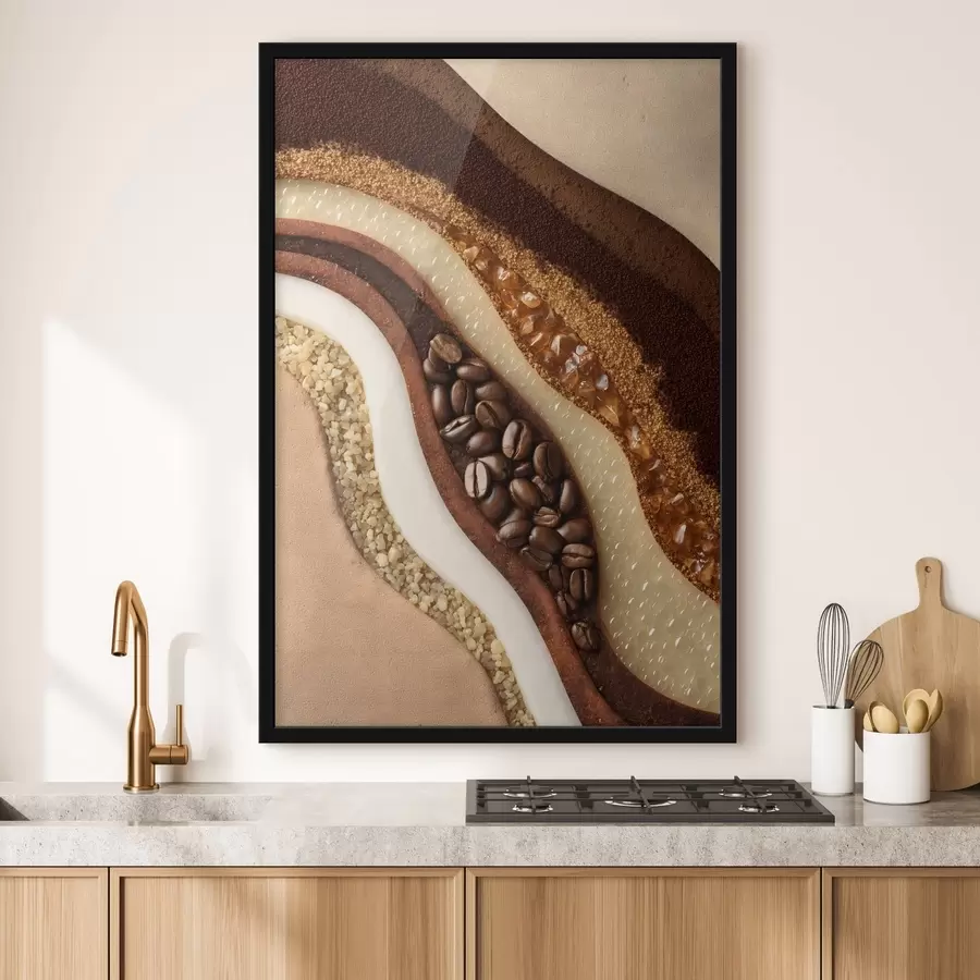 Fototapetai kavos sluoksniai f47960