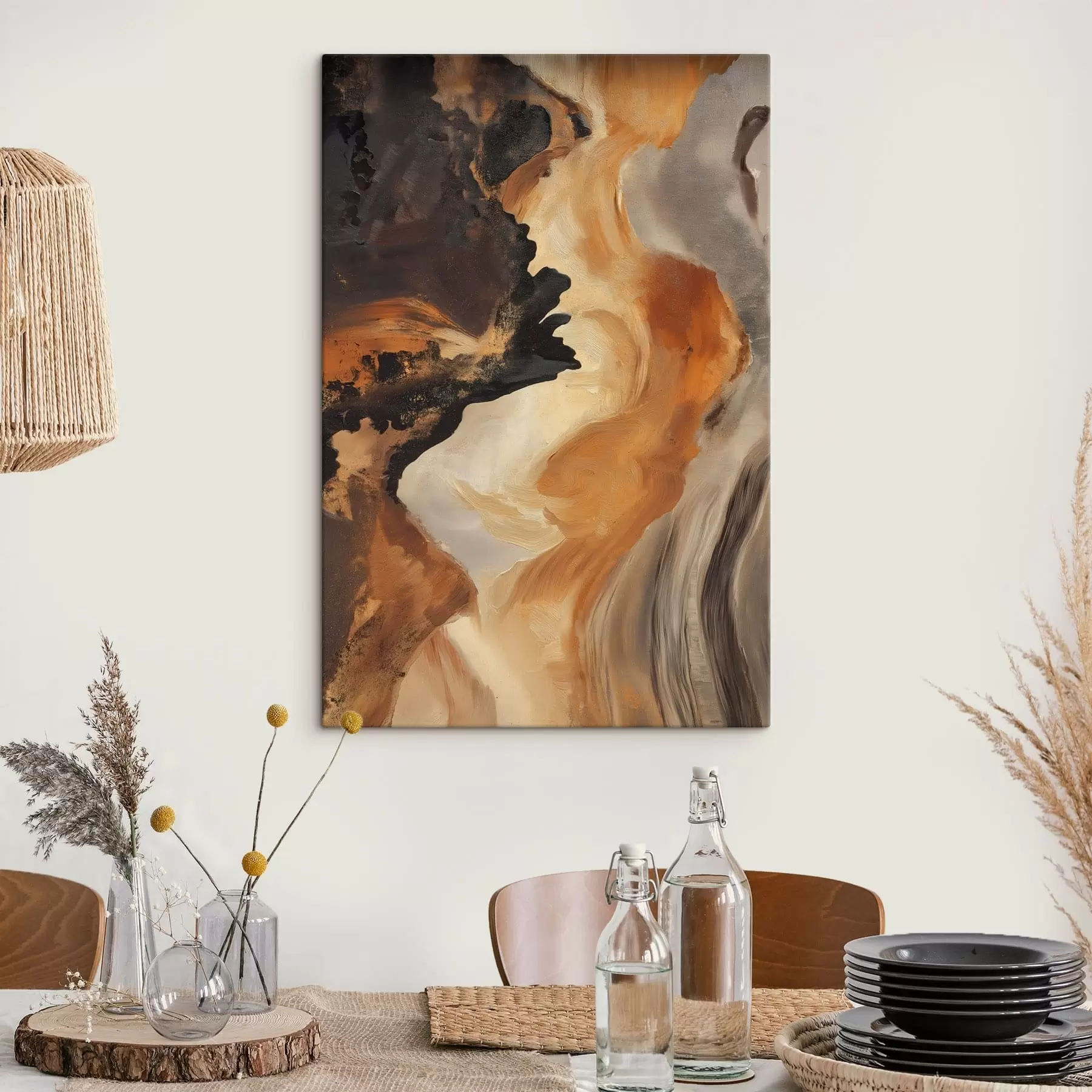 Paveikslėlis Abstrakčios teptuko potėpiai s48302