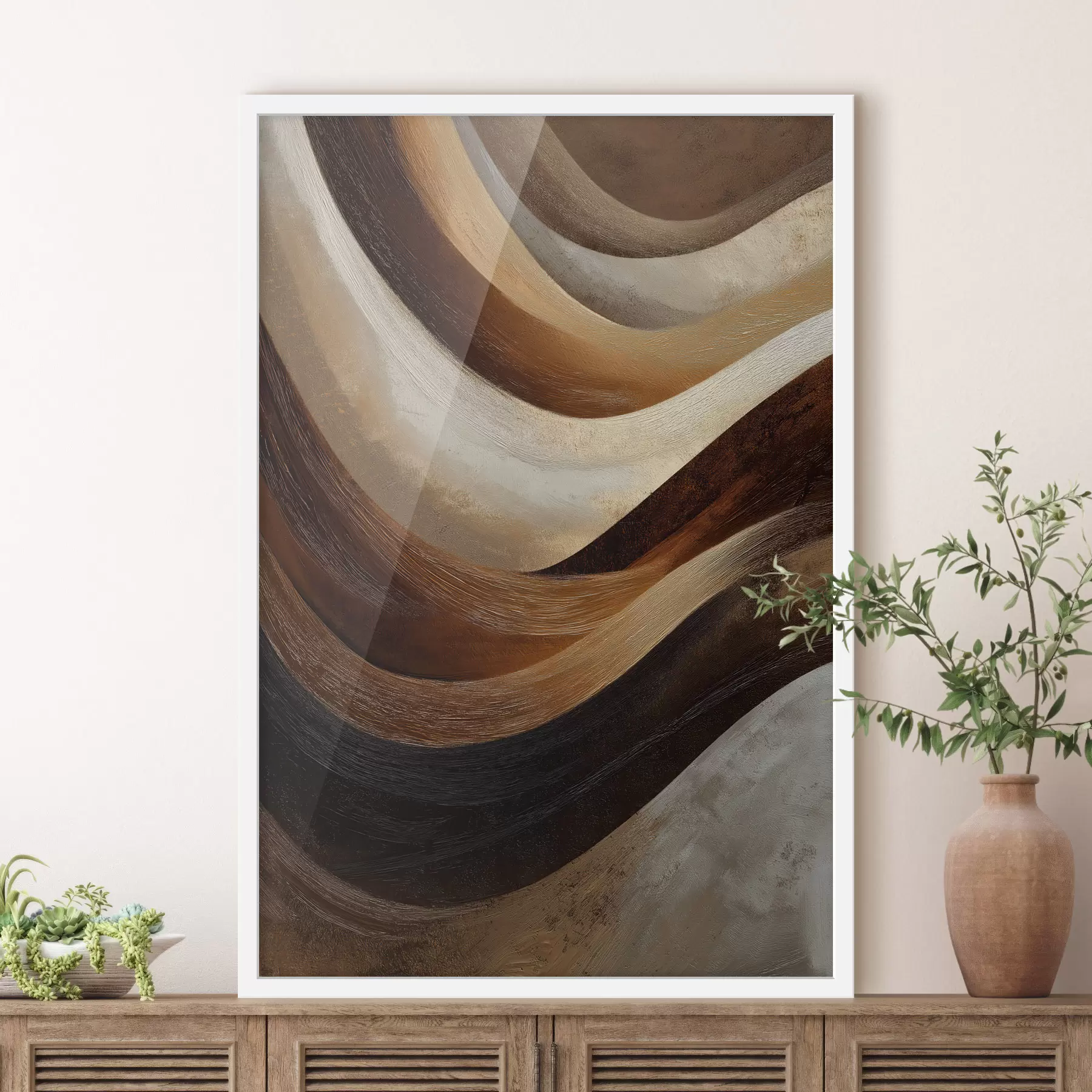 Fototapetai Abstrakčios bangos f48301