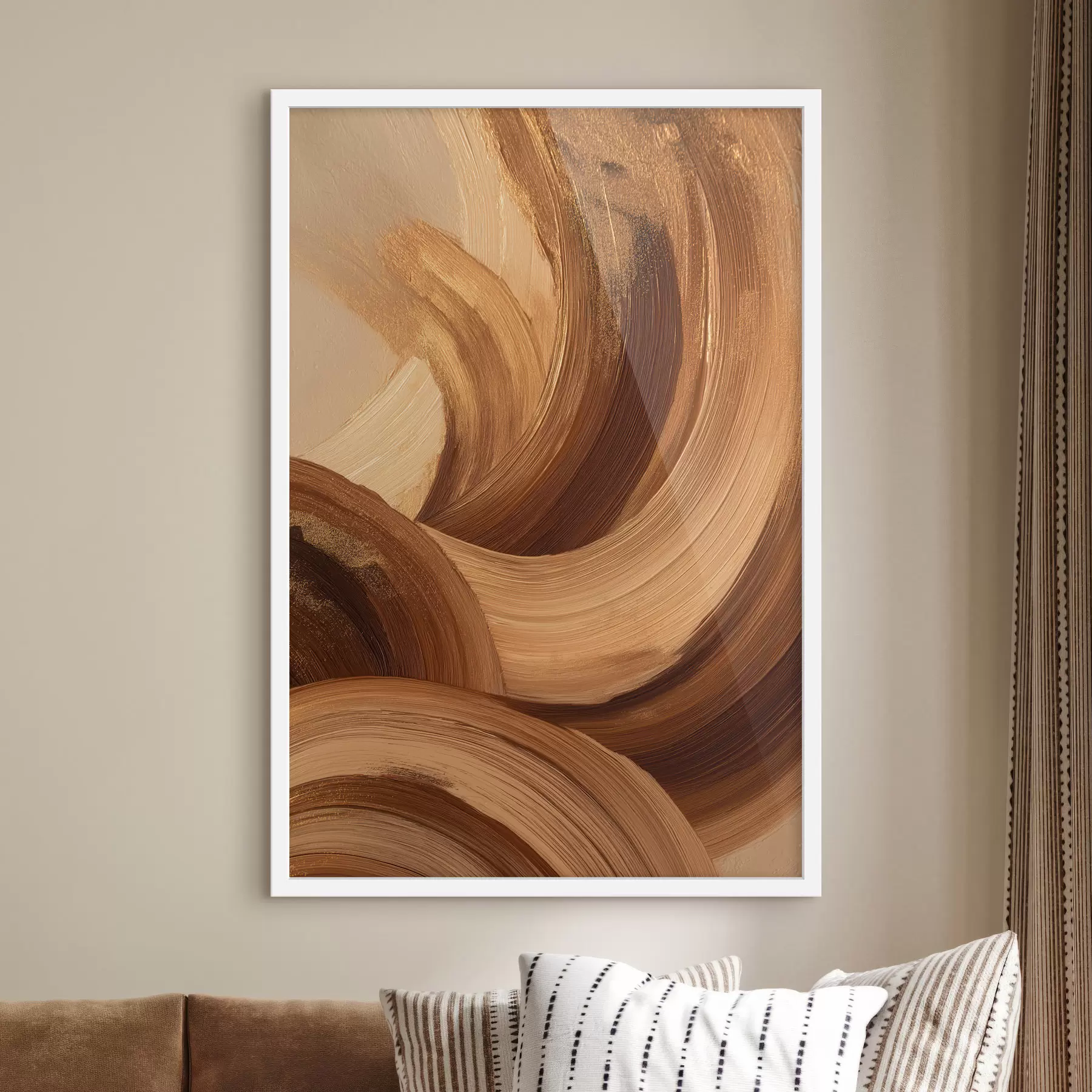 Fototapetai Abstrakčios teptuko potėpiai f48305