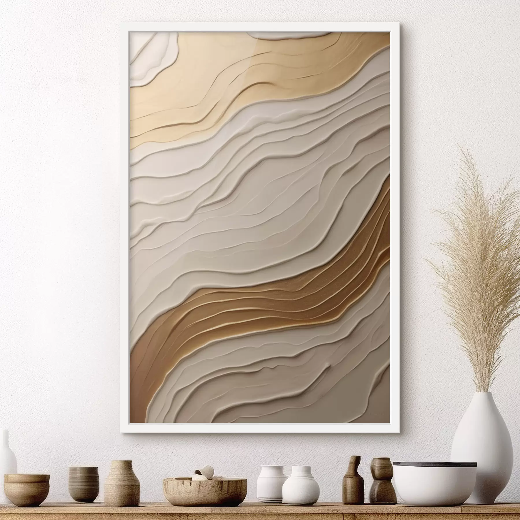 Fototapetai Abstrakčios bangos f48311