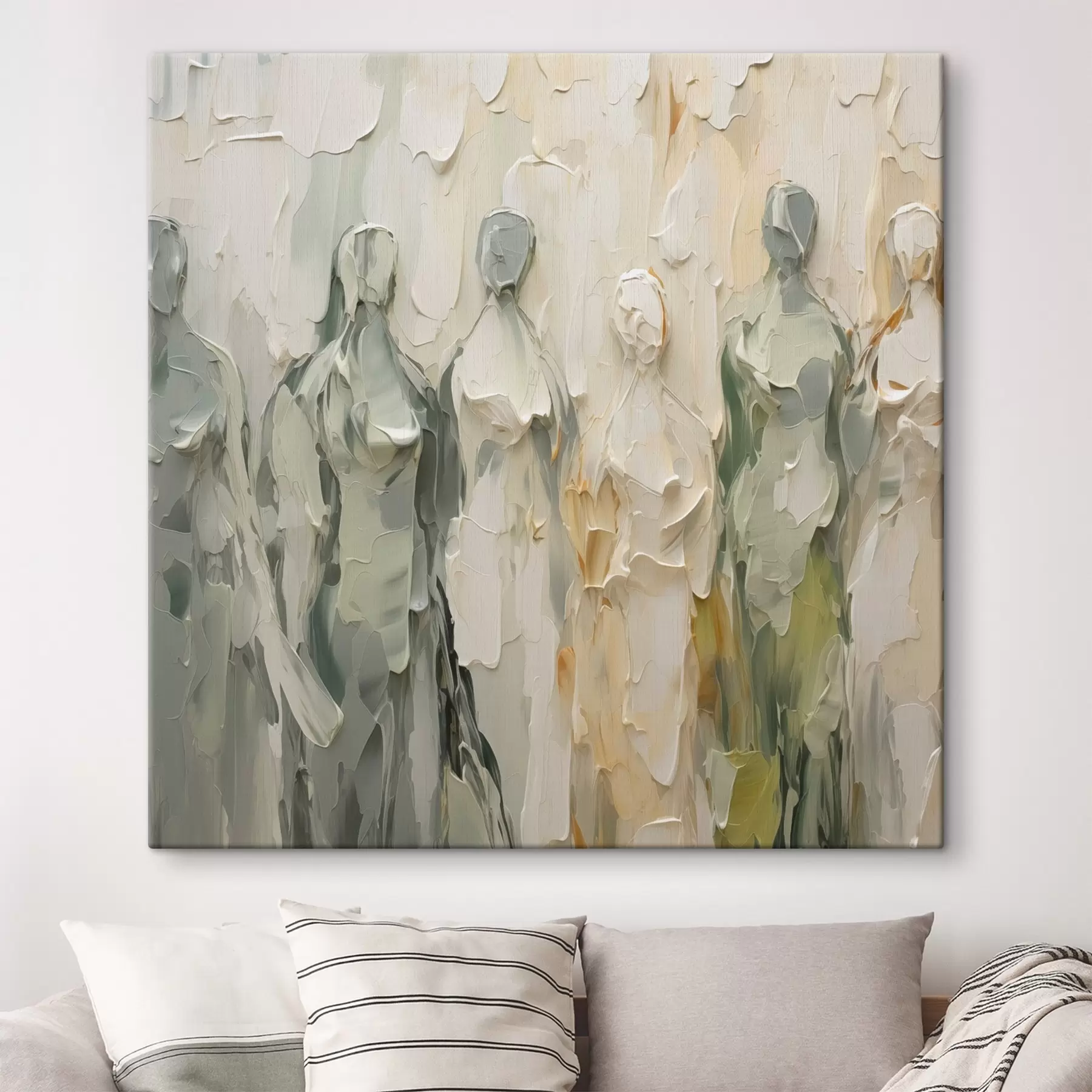 Paveikslėlis Abstrakčios siluetų tapybos imitacijos s48275