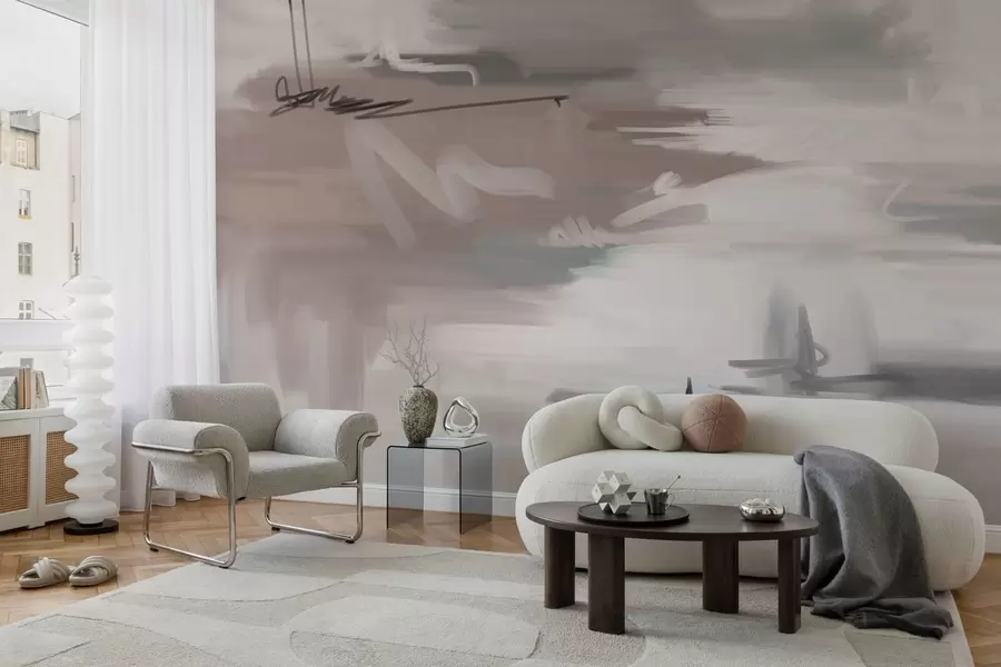Fototapetai abstraktaus meno kūriniai šiuolaikinio meno stiliumi w05235