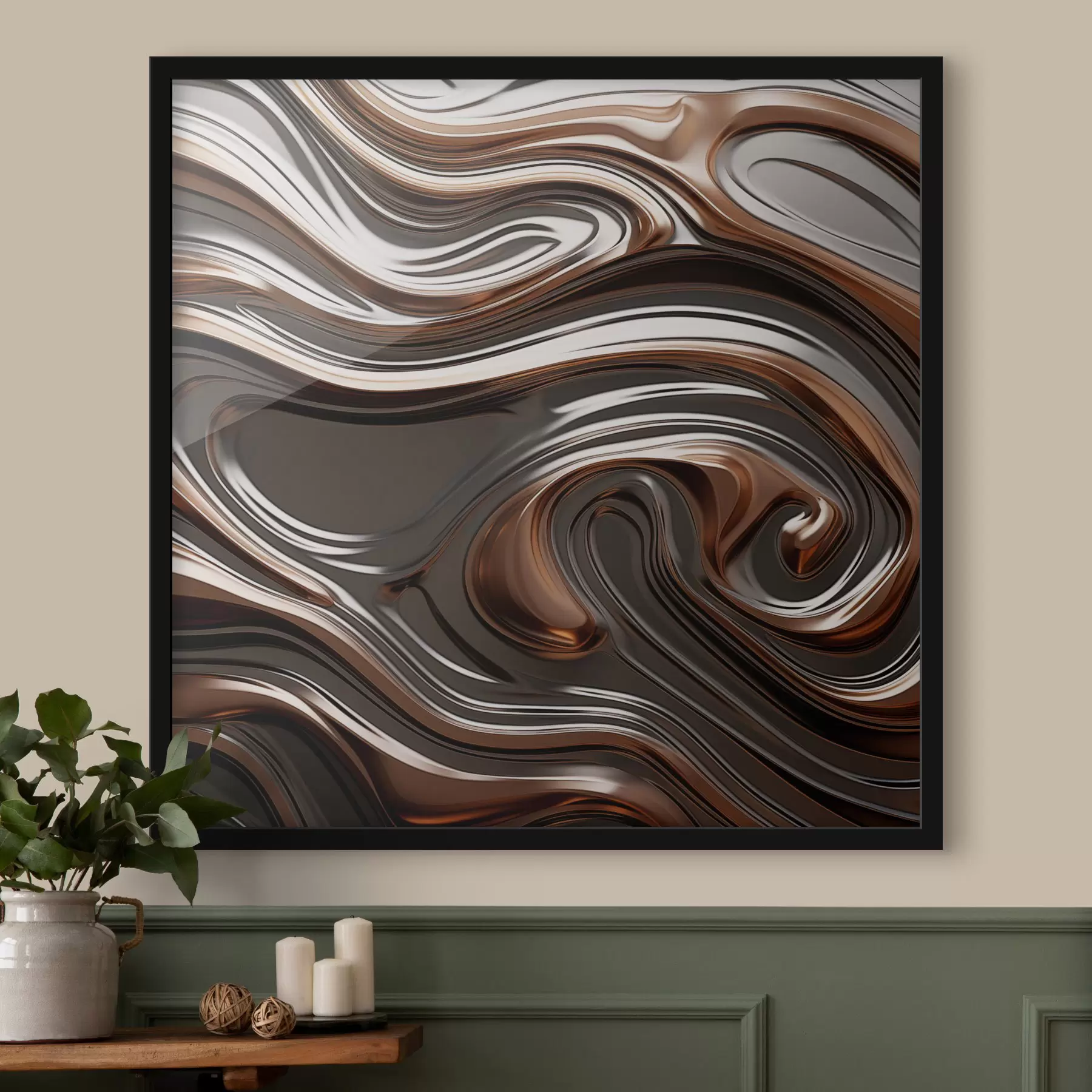 Fototapetai Abstraktaus meno kūriniai su sūkuriais f48399