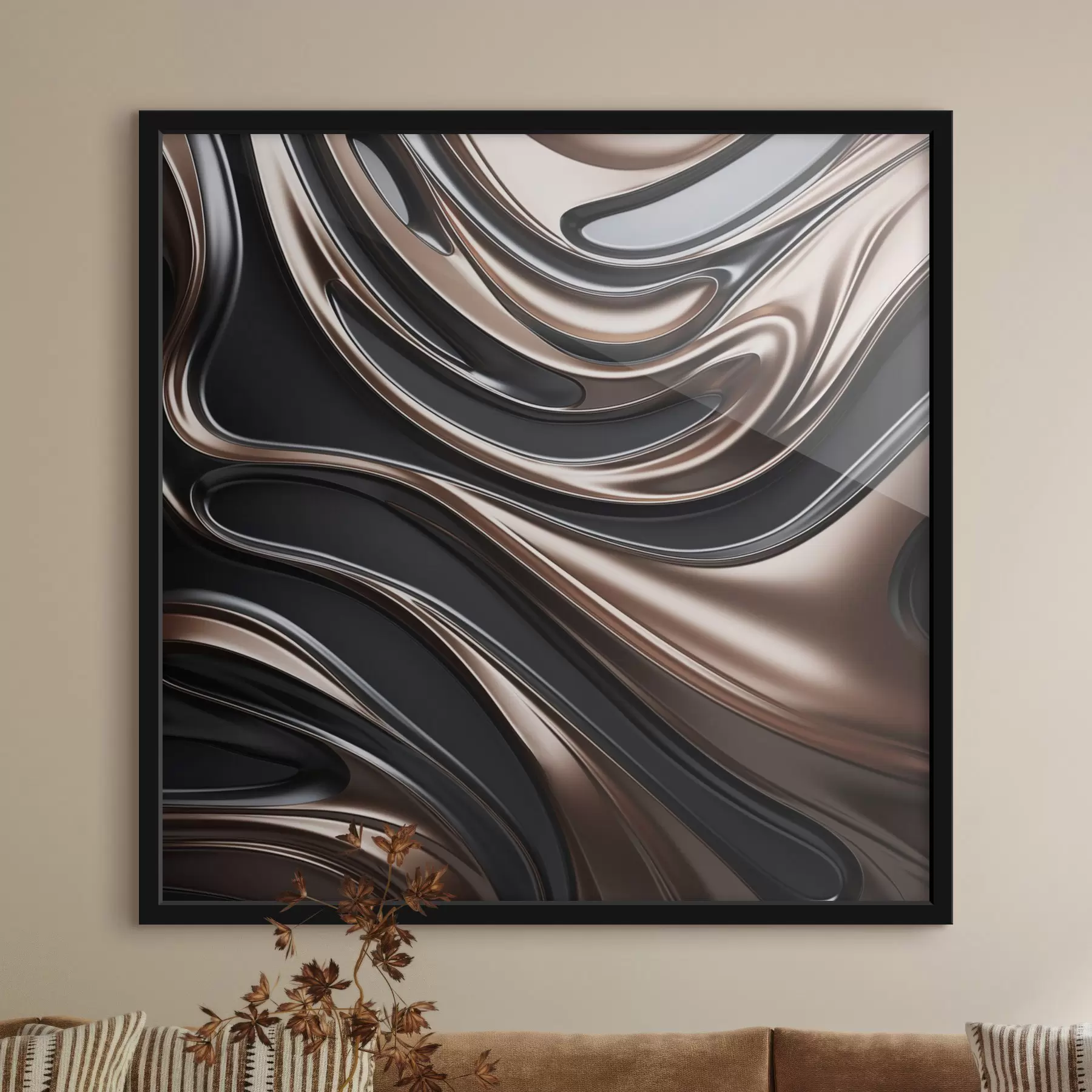 Fototapetai Abstraktaus meno kūriniai su sūkuriais f48400