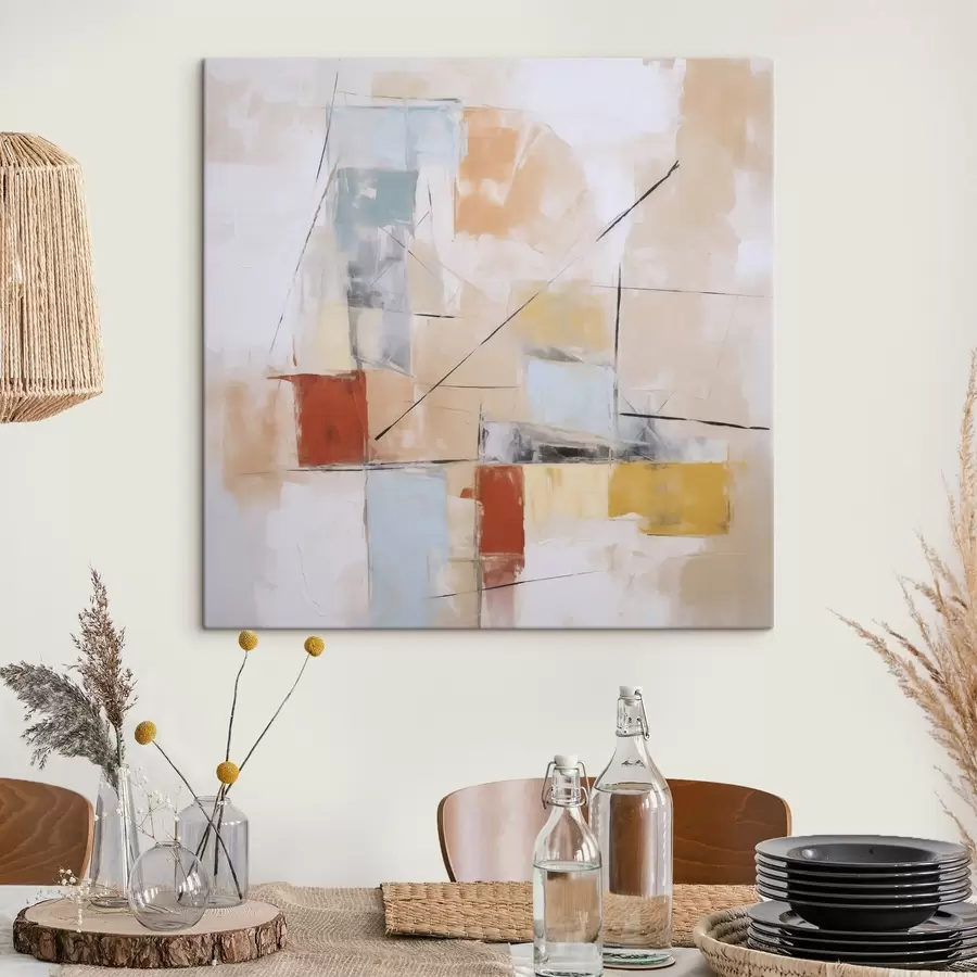 Paveikslėlis Chaotiškas abstraktus nusidėvėjusio paveikslo atkartojimas s48418