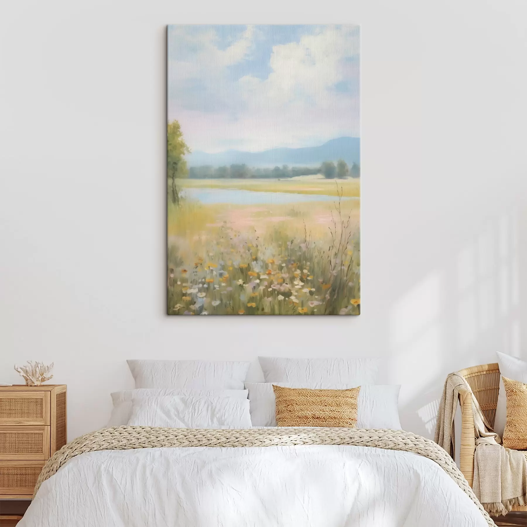 Paveikslėlis Lauko kraštovaizdžio tapybos imitacija s48419