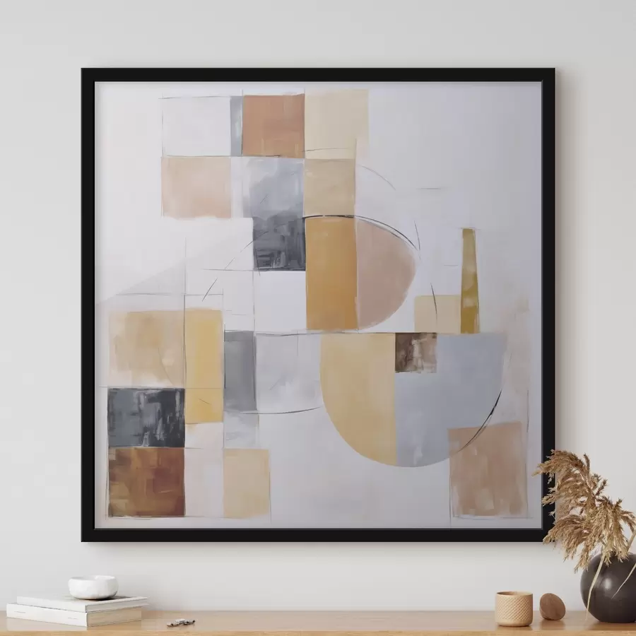 Fototapetai Abstrakti nusidėvėjusio paveikslo imitacija f48417