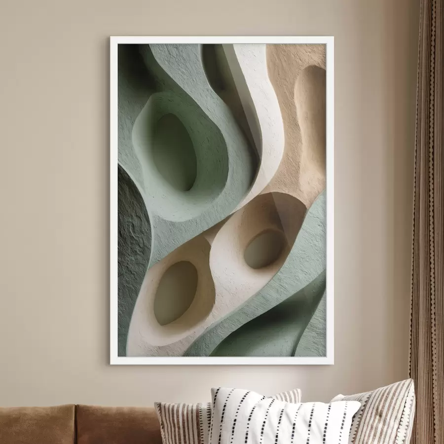 Fototapetai Organinės formos kompozicija f48430