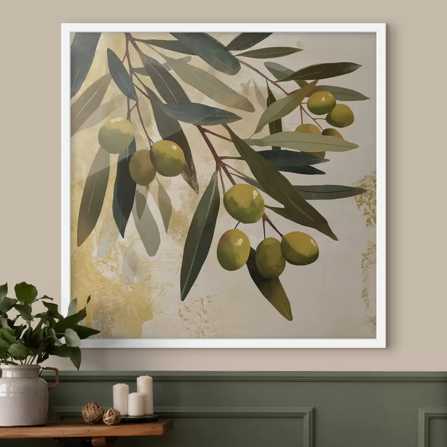 Fototapetai Alyvmedžio lapai f48464