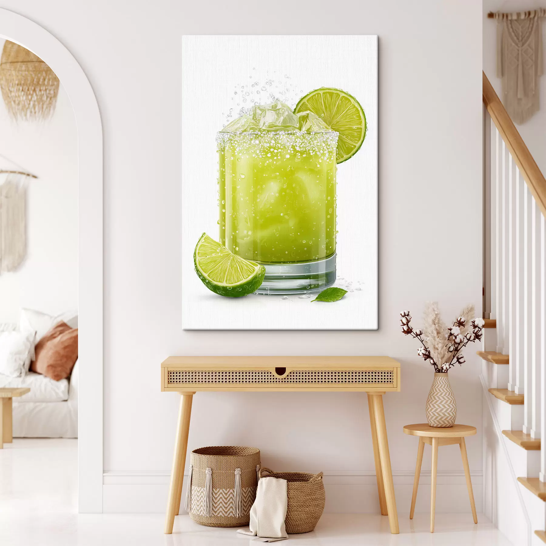 Paveikslėlis Lime gėrimas stiklinėje s48446