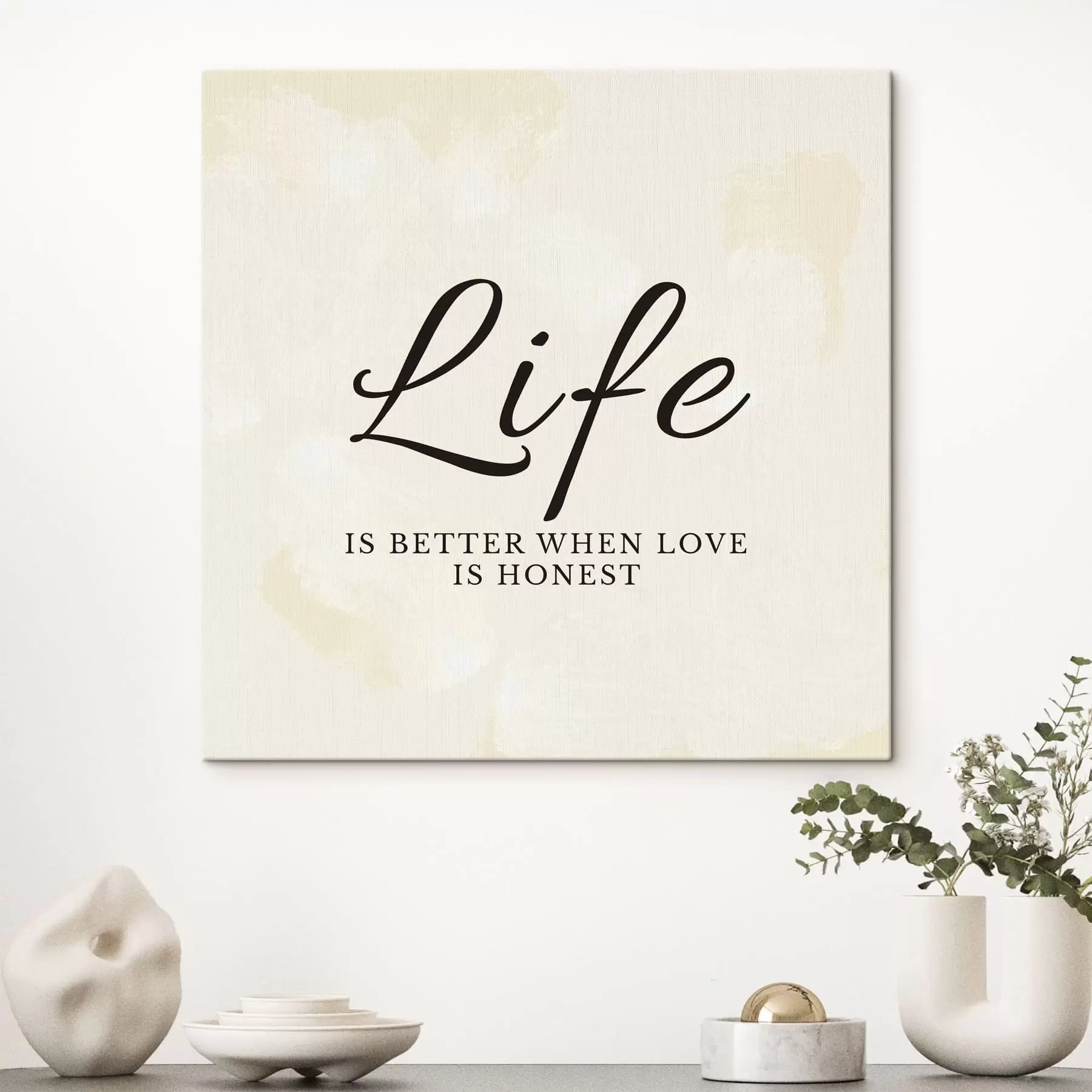 Paveikslėlis Tekstas „Gyvenimas“ ant šviesaus tekstūruoto fono s48029