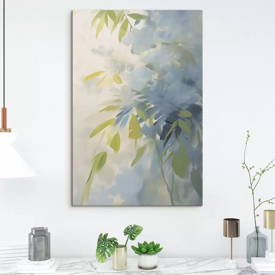 Paveikslėlis Augalų abstrakcija, tapybos imitacija s48499