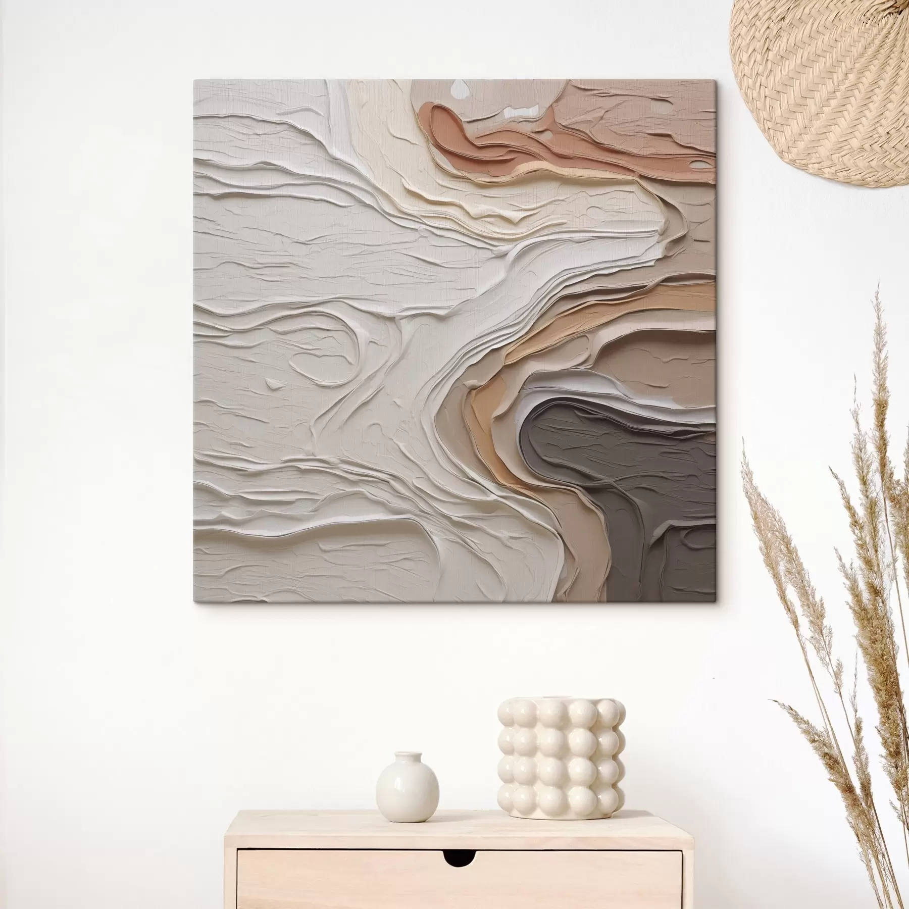 Paveikslėlis Abstrakčios kompozicijos tapybos imitacija s48507