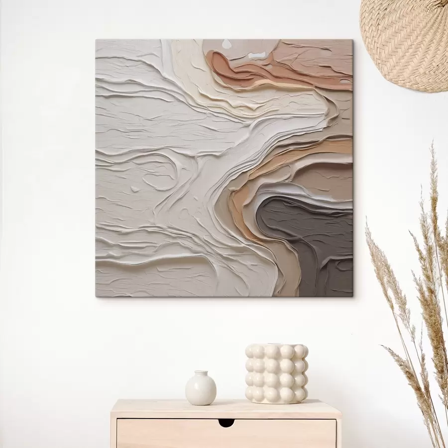 Paveikslėlis Abstrakčios kompozicijos tapybos imitacija s48507