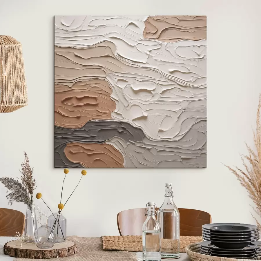 Paveikslėlis Abstrakčios kompozicijos tapybos imitacija s48508