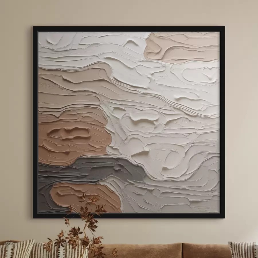 Fototapetai Abstrakčios kompozicijos tapybos imitacija f48508