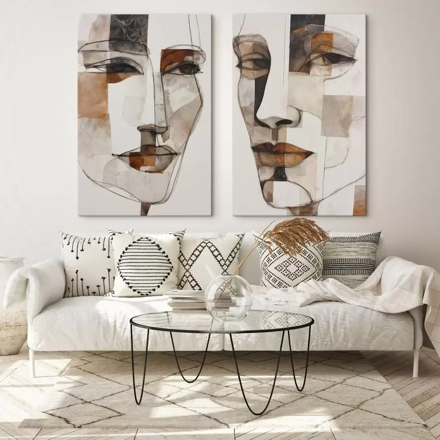 Paveikslėlis Abstraktūs veidai m30155