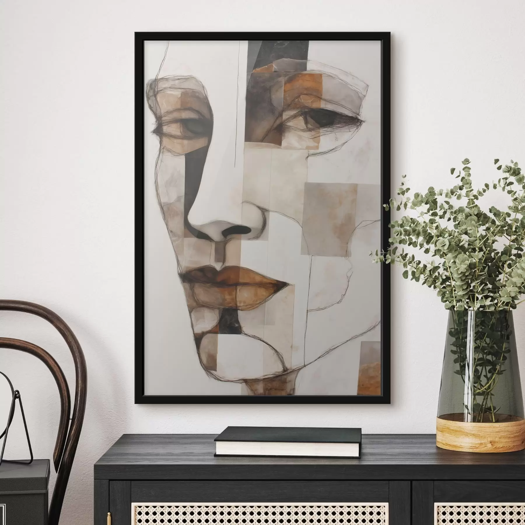 Fototapetai Abstraktus veidas f48515