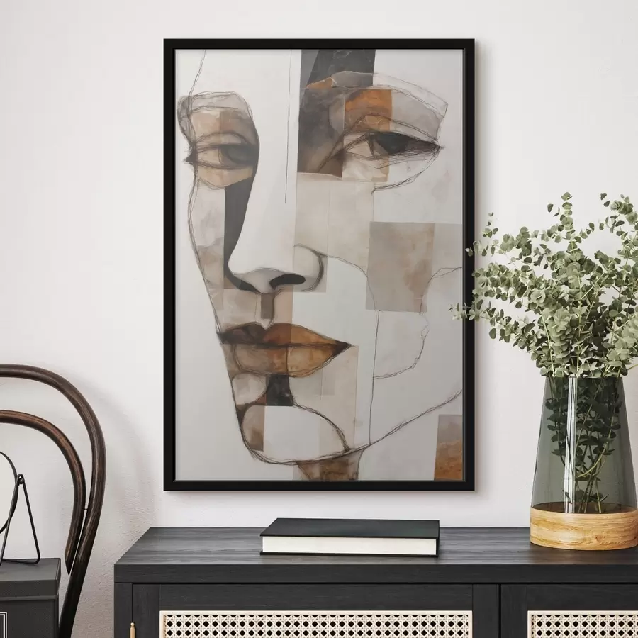 Fototapetai Abstraktus veidas f48515