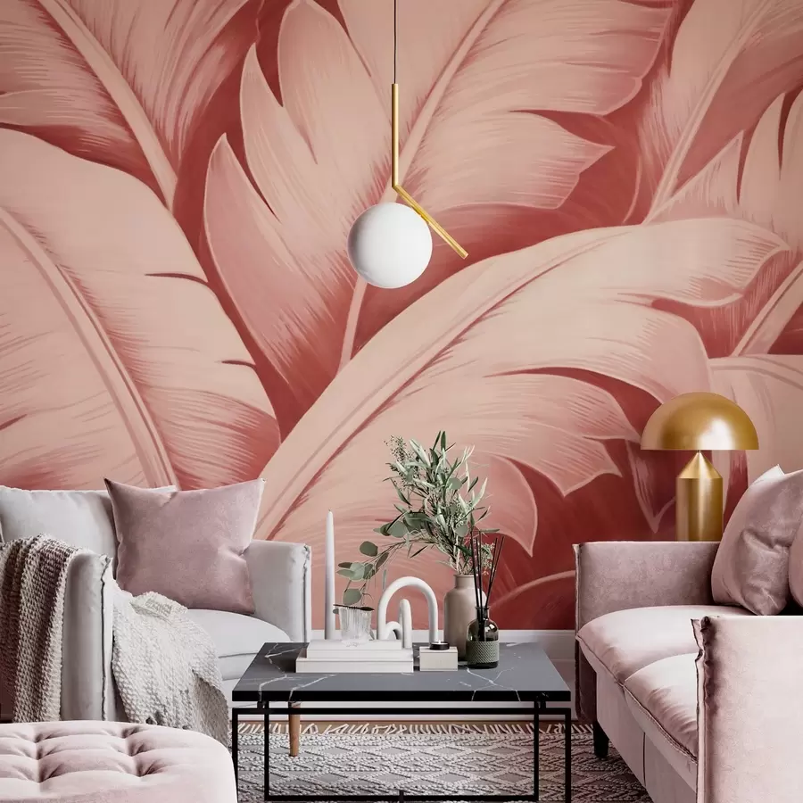 Fototapetai Dideli bananų lapai w04991v1