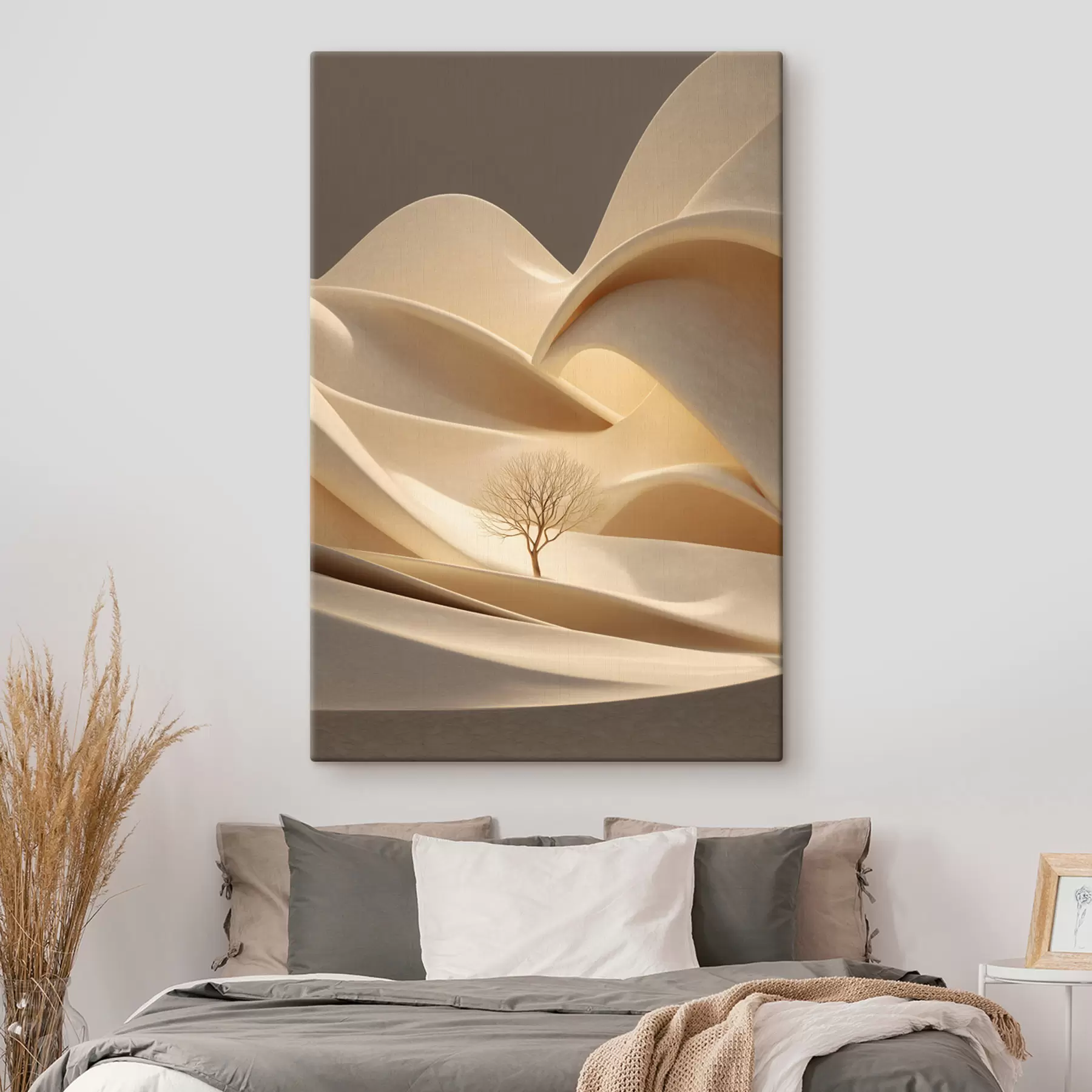 Paveikslėlis siurrealistinis peizažas su medžiu s48530