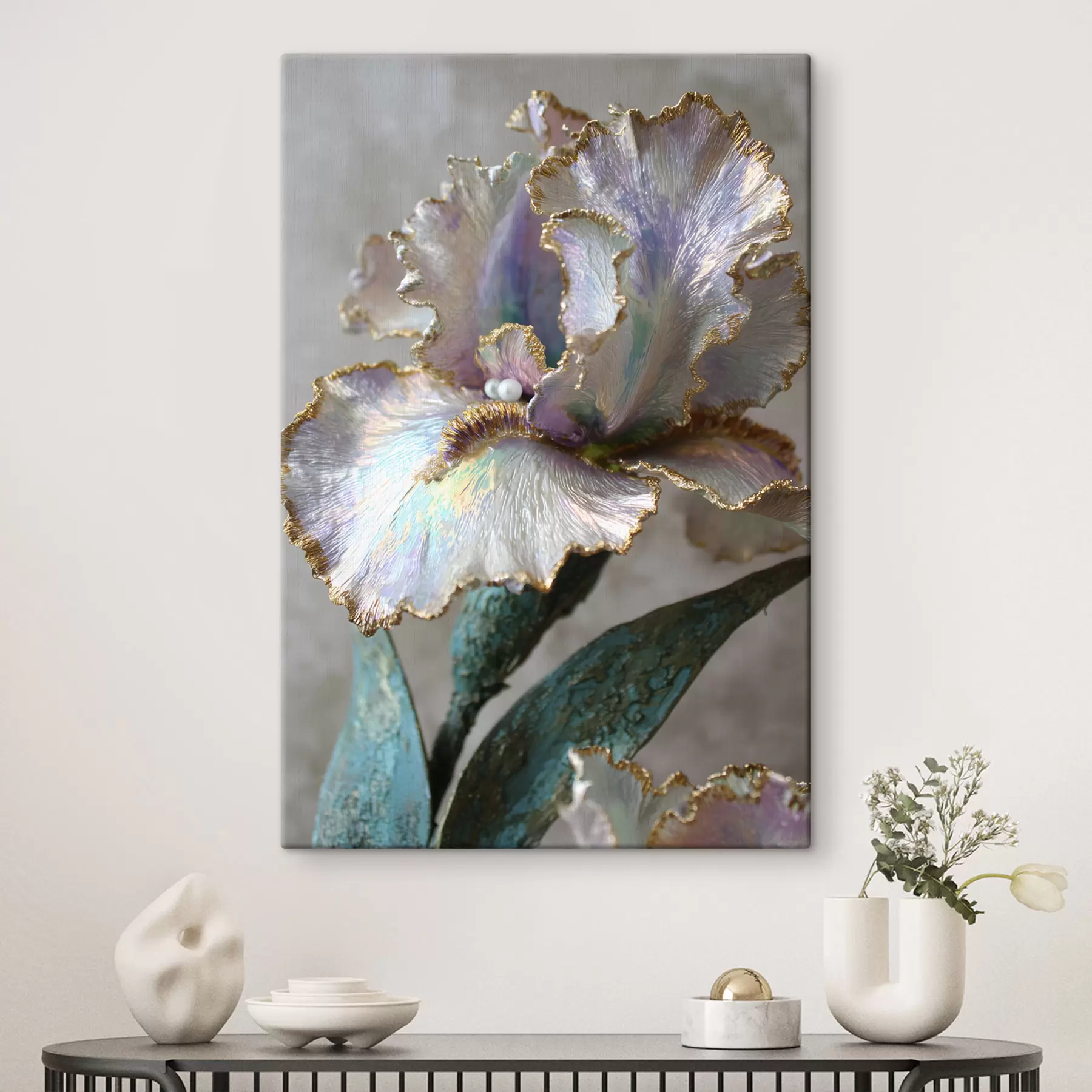 Paveikslėlis dekoratyvaus stiliaus vilkdalio gėlė s48546