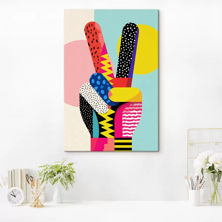 Paveikslėlis stilizuotas pergalės ženklas s48548