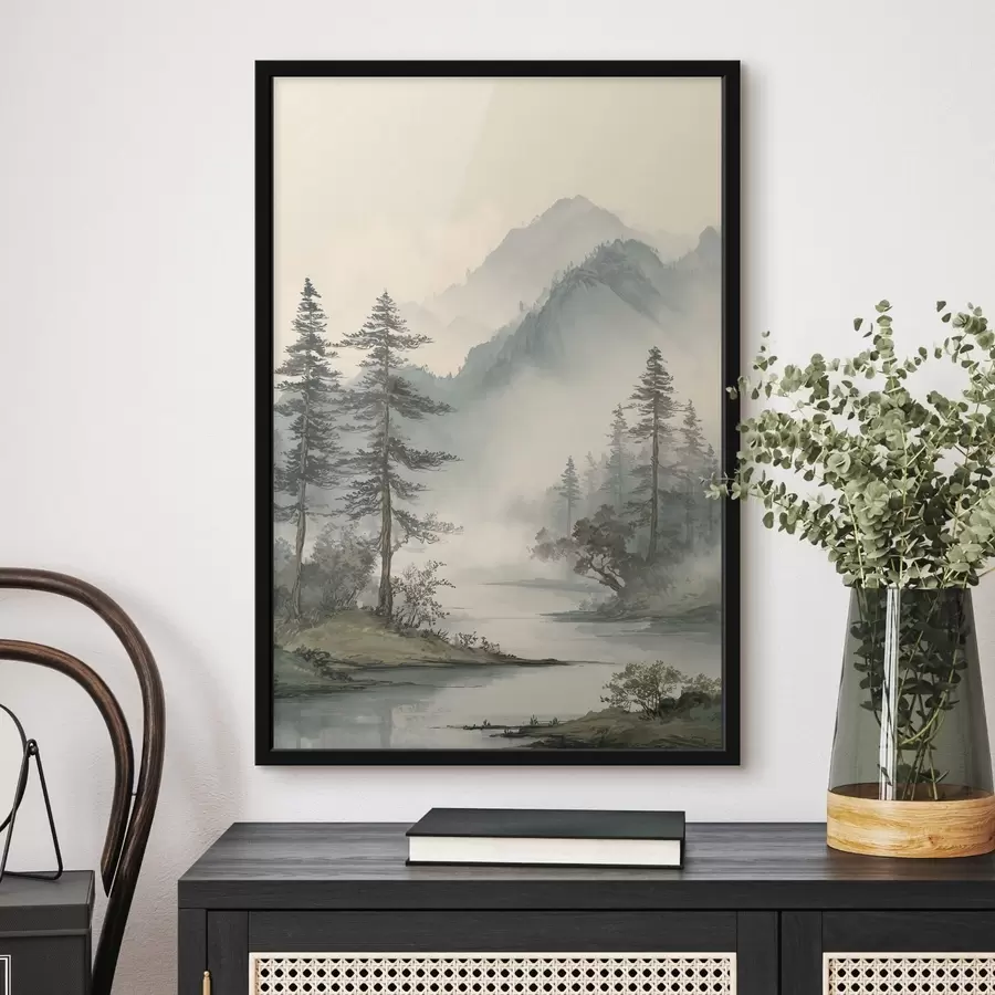 Fototapetai subtilus gėlių ir lapijos dekoratyvinis kompozicija f48532