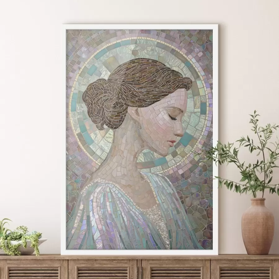 Fototapetai dekoratyvaus stiliaus vilkdalio gėlė f48551