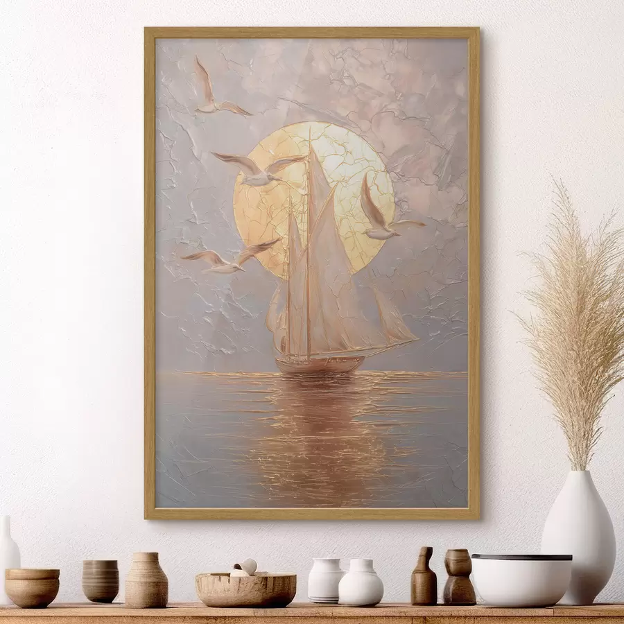 Fototapetai moters profilis vitražo stiliumi f48556