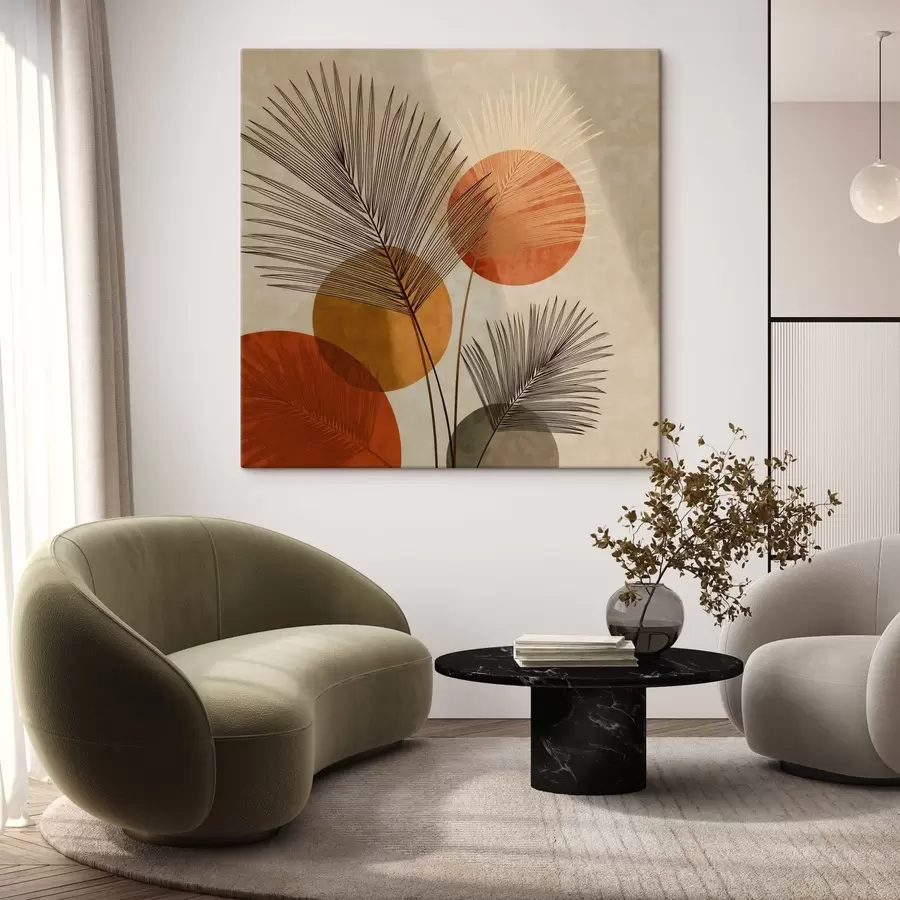 Paveikslėlis Abstraktūs palmių lapai s48557