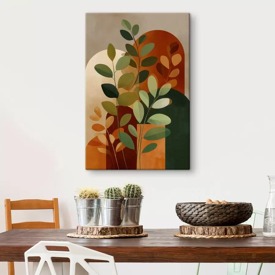 Paveikslėlis Abstrakčios augalų lapai s48560