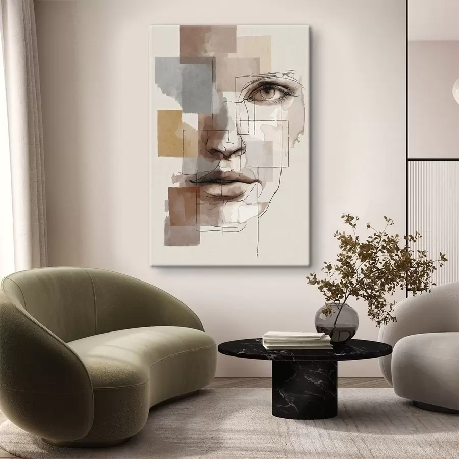 Paveikslėlis Abstraktus veidas s48561