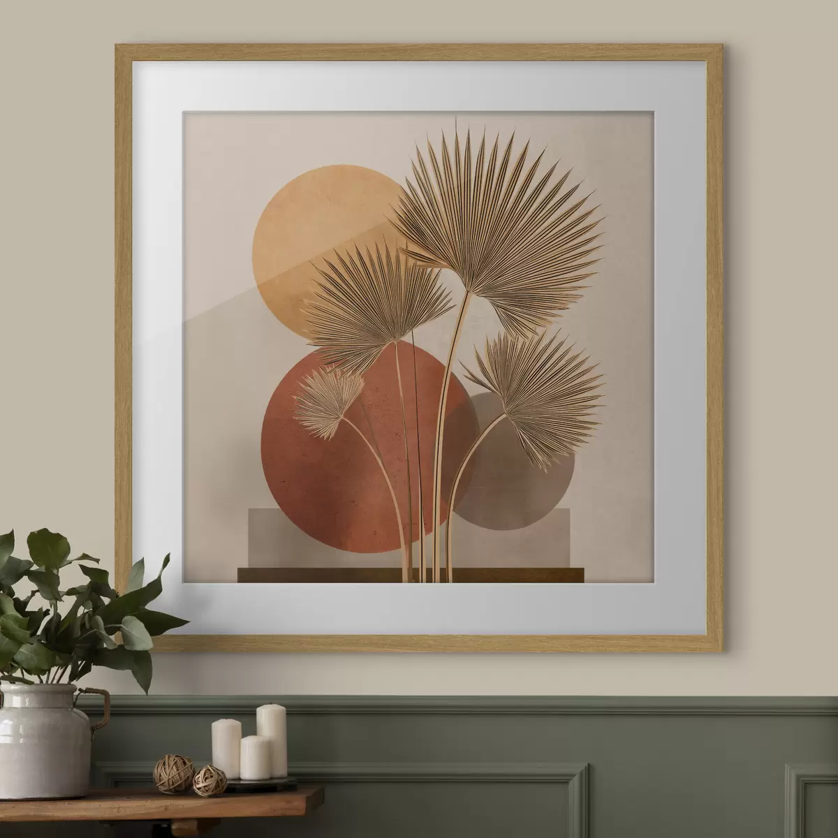 Plakatas Palmės ir jėga f48558