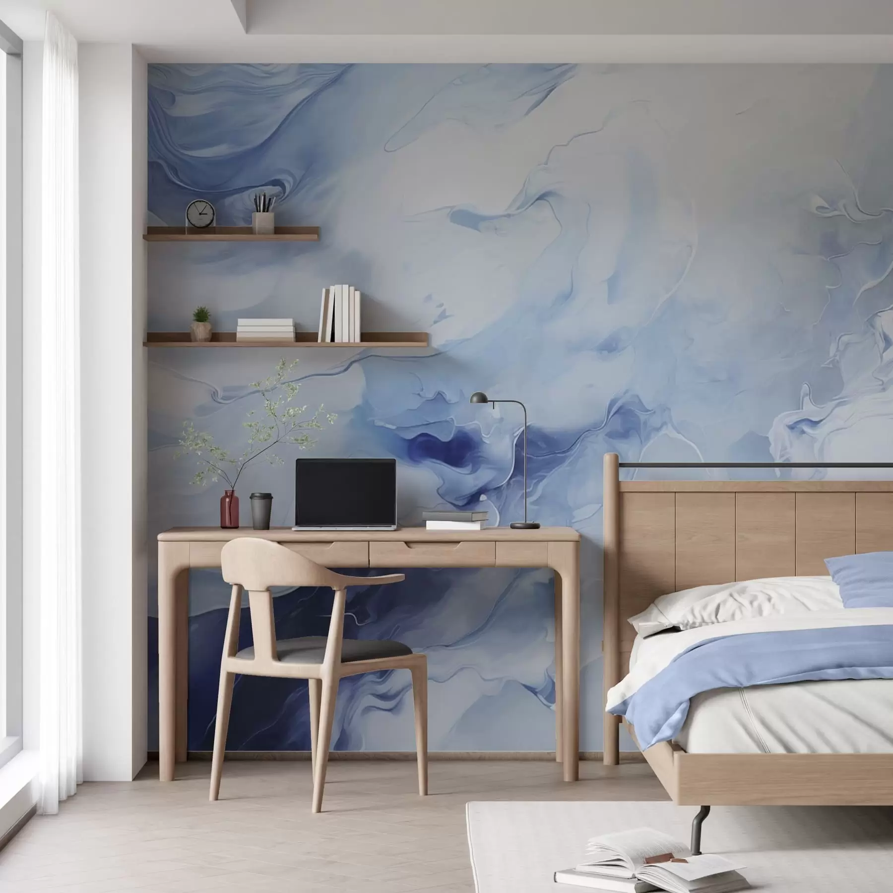 Fototapetai Išraiškingos marmuro gyslelės w05441