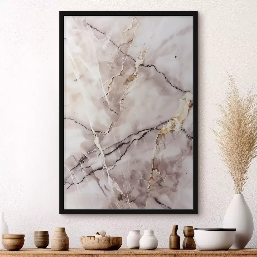 Fototapetai Marmuro tekstūra, smėlio spalvos f48571