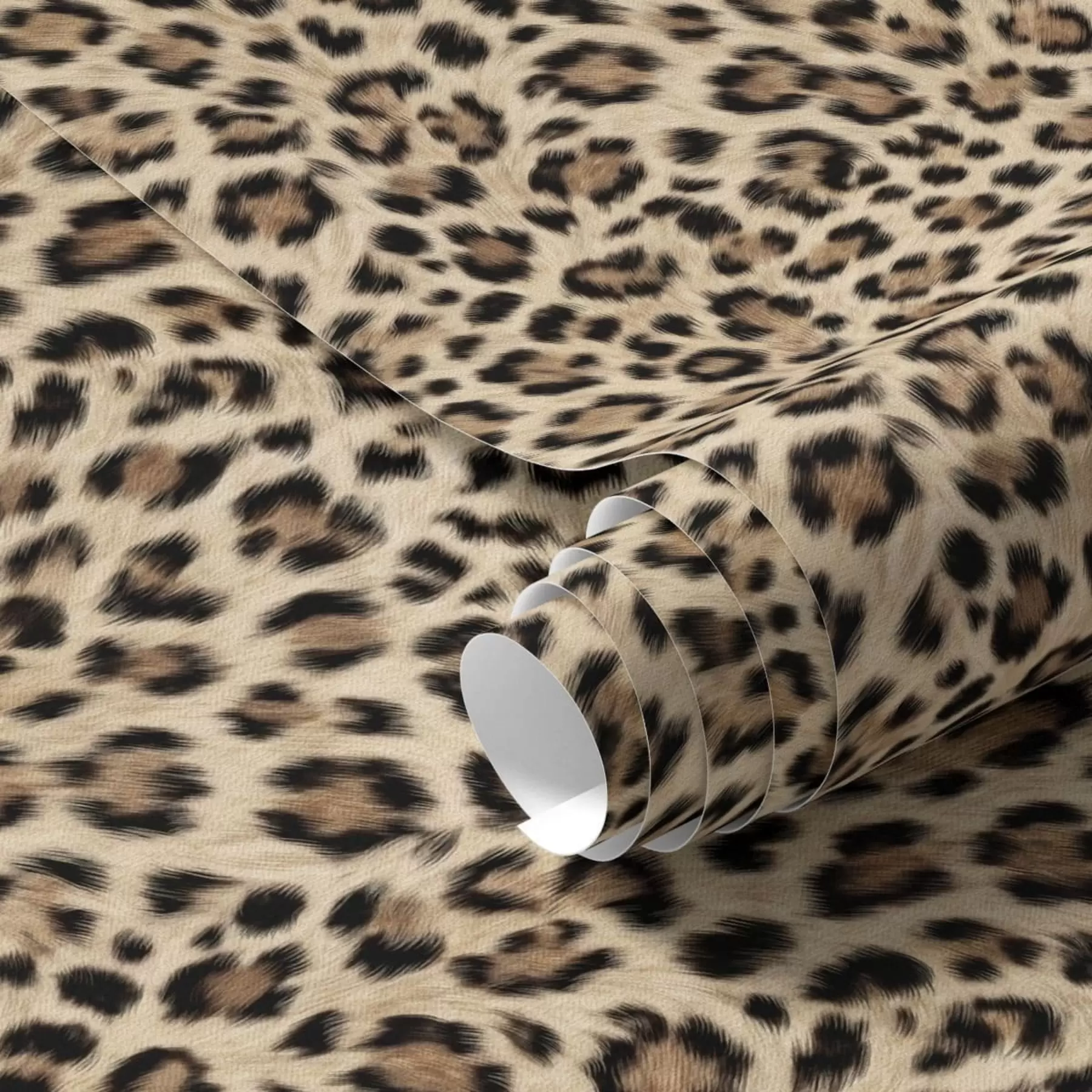 Fototapetai Leopardo raštas su dėmėmis ant šviesaus fono a01151