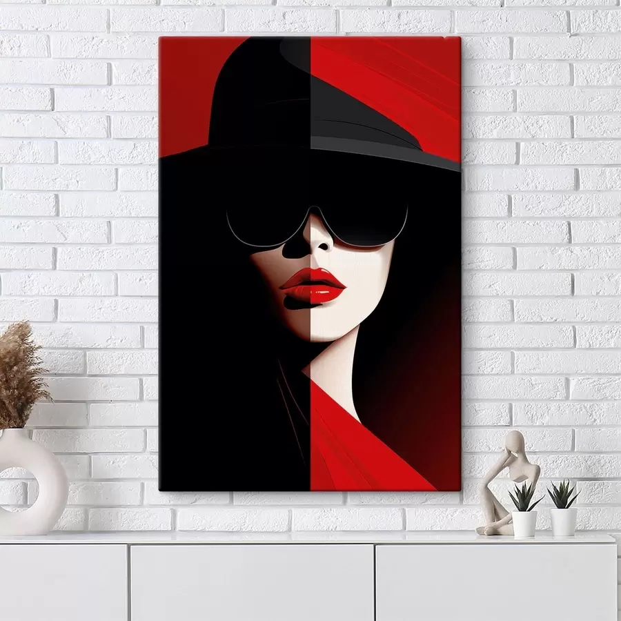 Paveikslėlis Moteris su skrybėle s48649