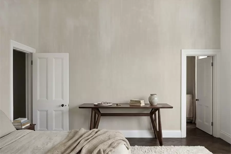 Fototapetai Šviesiai smėlio spalvos fonas su subtilia vertikalia tekstūra w05121