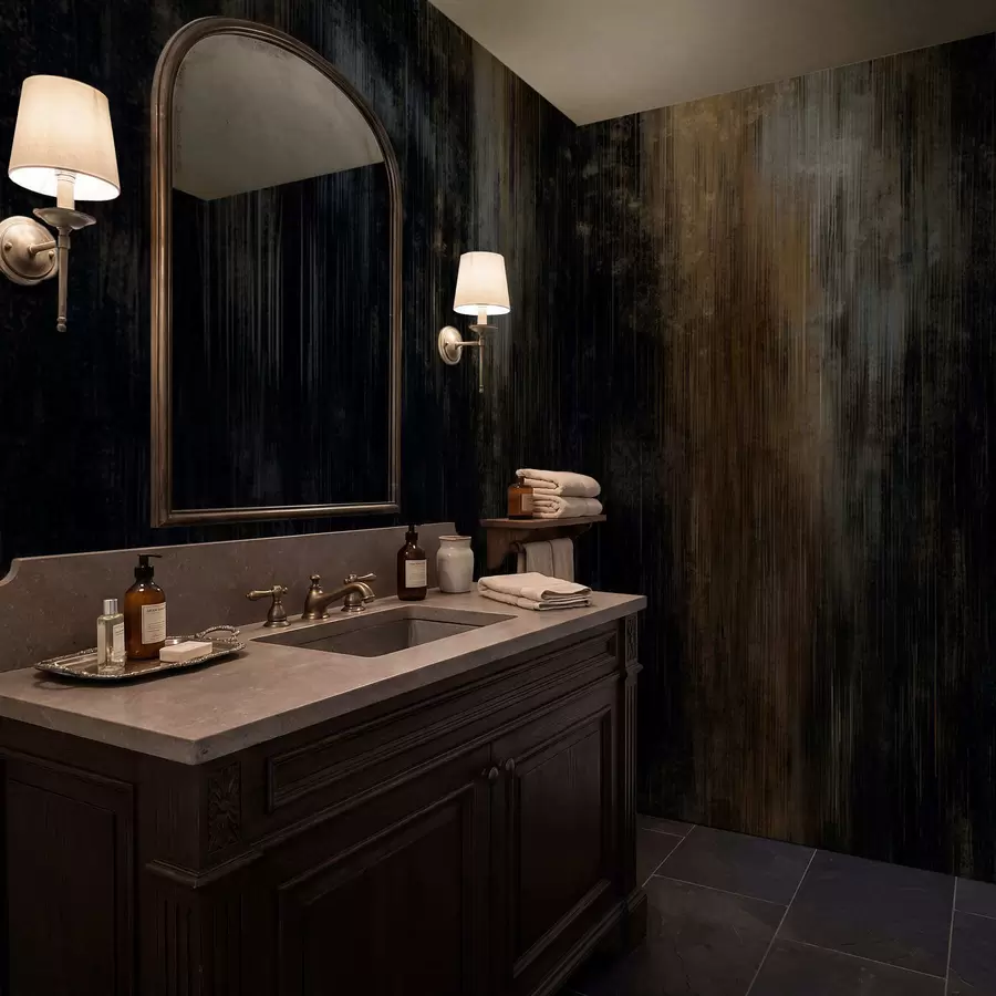 Fototapetai Tamsus abstraktus fonas su vertikaliomis juostomis w05121v5