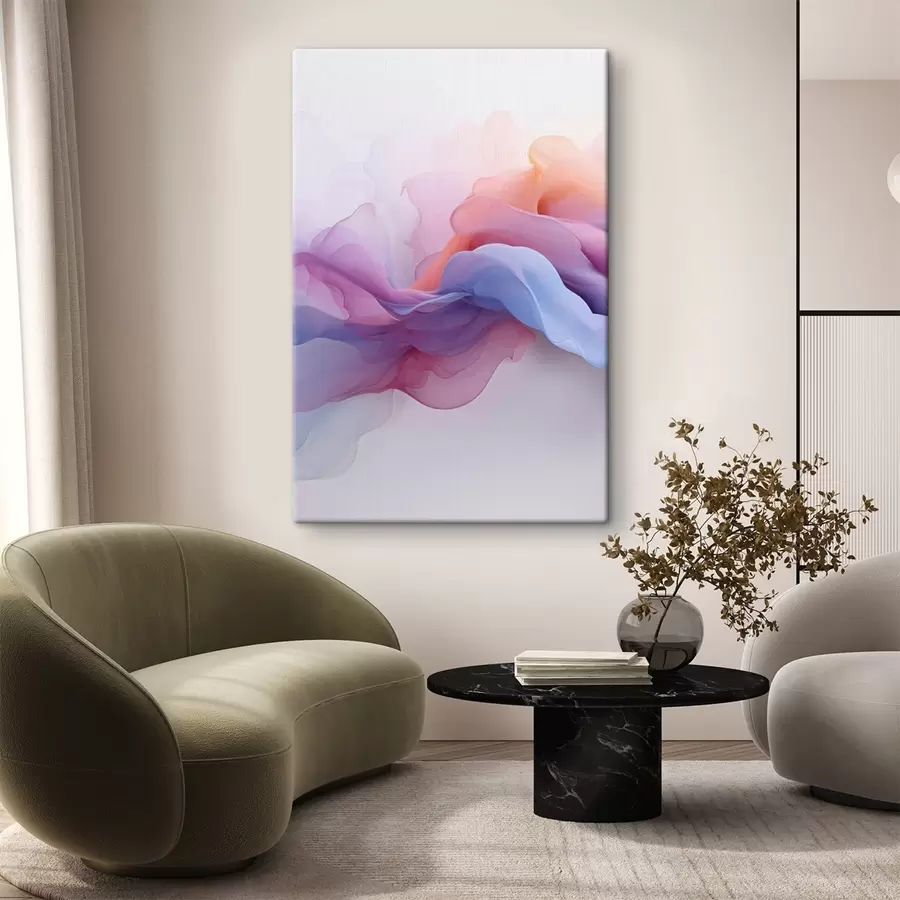 Paveikslėlis Abstraktaus rožinės ir violetinės spalvos s48637