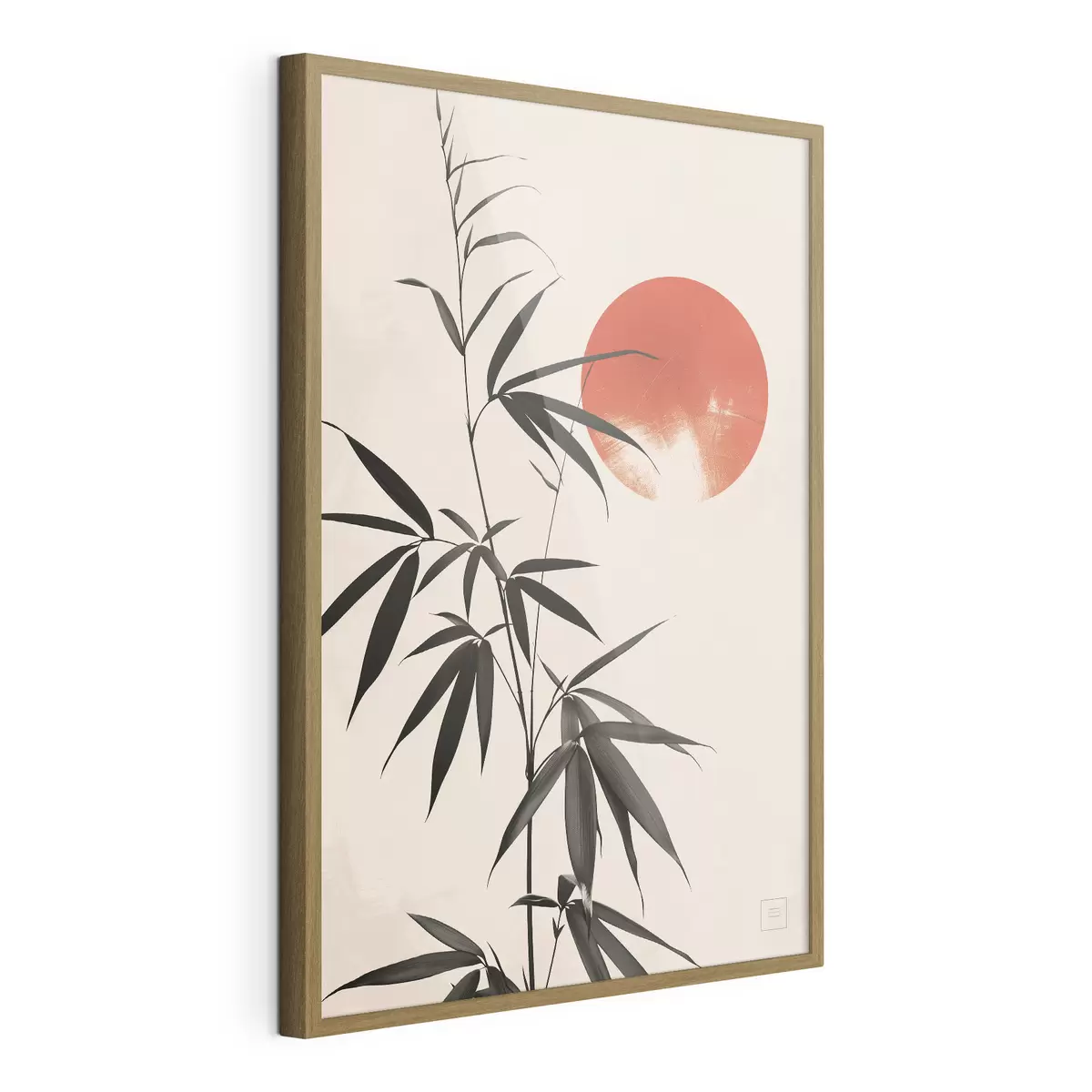 Plakatas Japonijos peizažas saulės spinduliuose f48630
