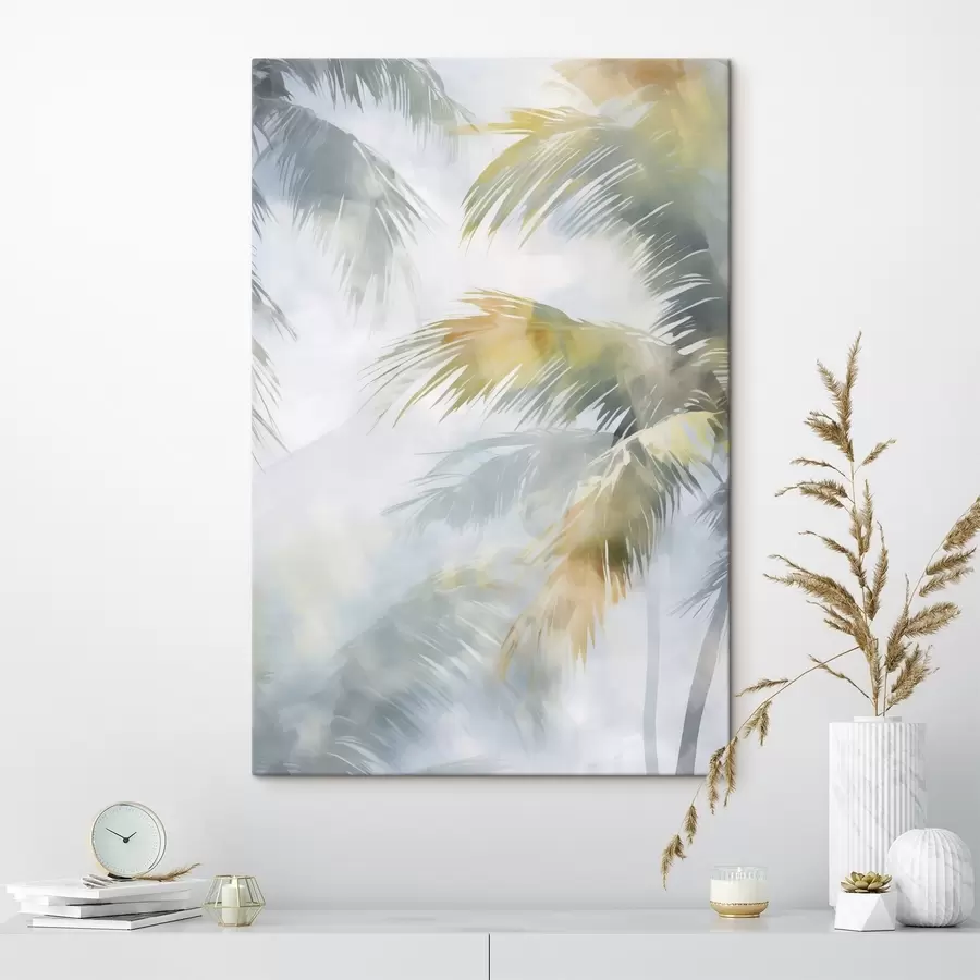 Paveikslėlis Abstrakti tapybos imitacija, vaizduojanti augmeniją s48686