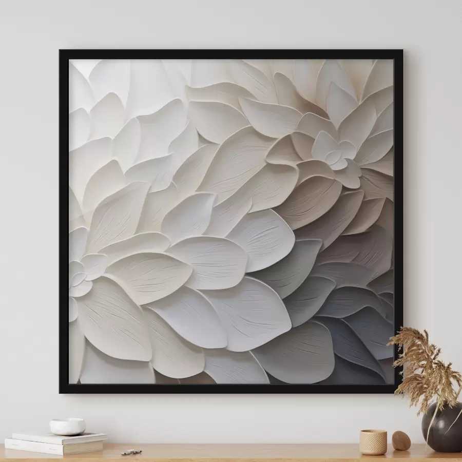 Fototapetai Tapybos stiliaus abstrakčių žiedlapių imitacija f48677