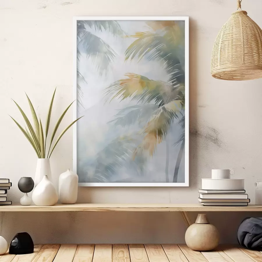 Fototapetai Abstrakti tapybos imitacija, vaizduojanti augmeniją f48686