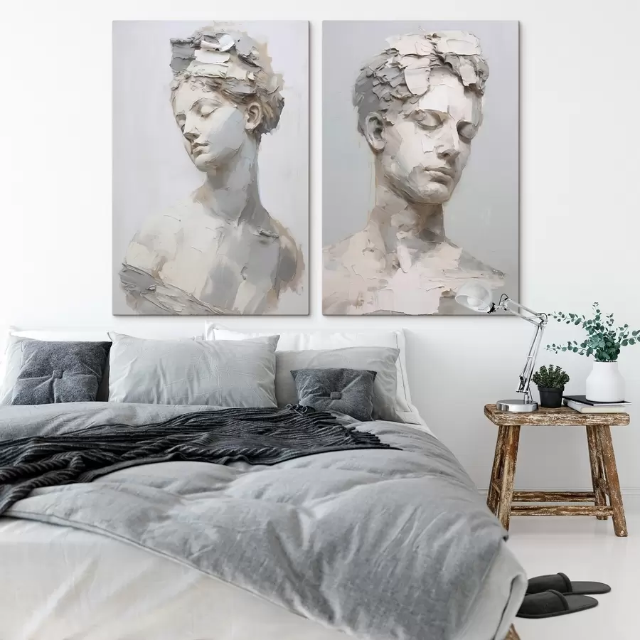 Paveikslėlis Antikvarinis biustas, imituojantis paveikslą m30293