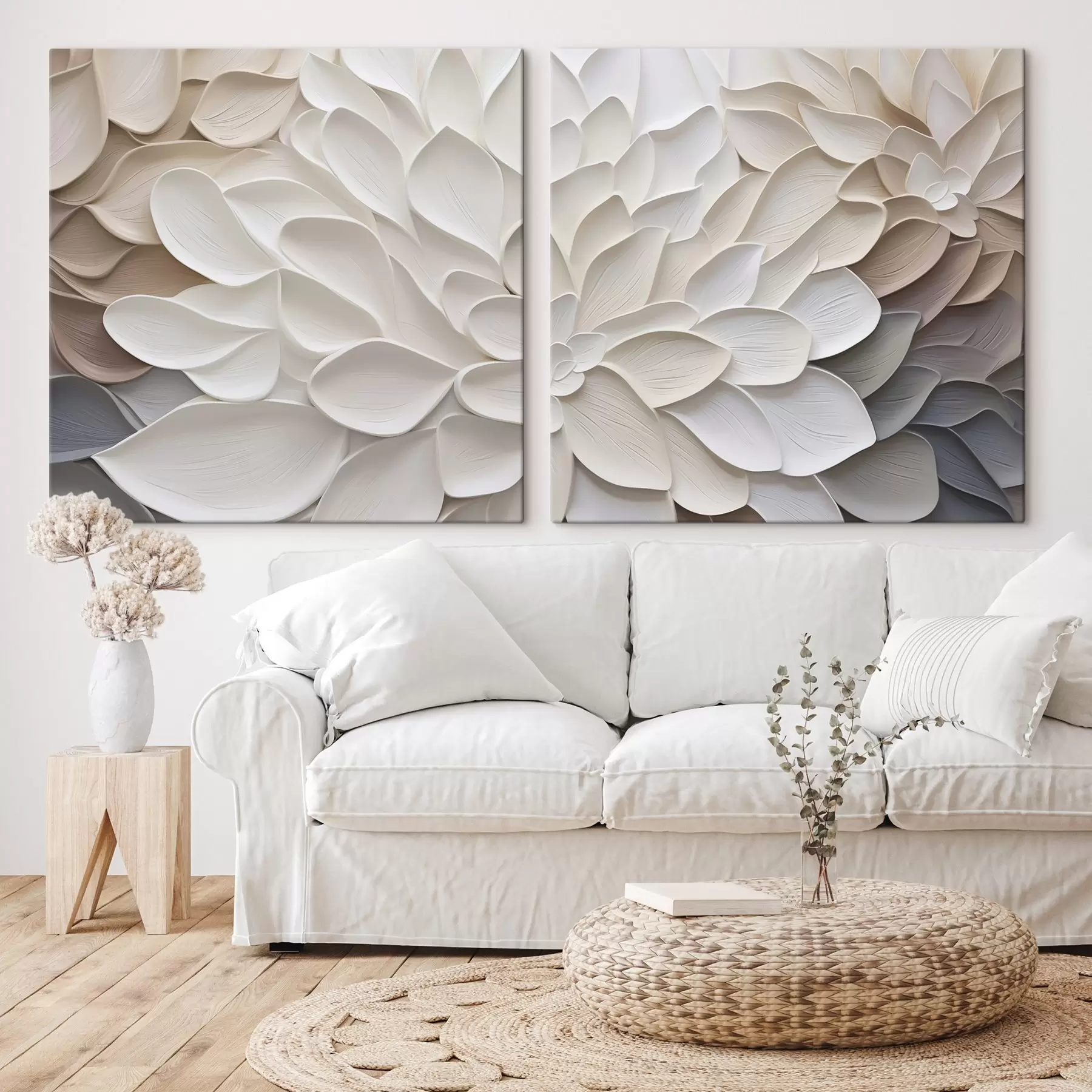 Paveikslėlis Tapybos stiliaus abstrakčių žiedlapių imitacija m30296