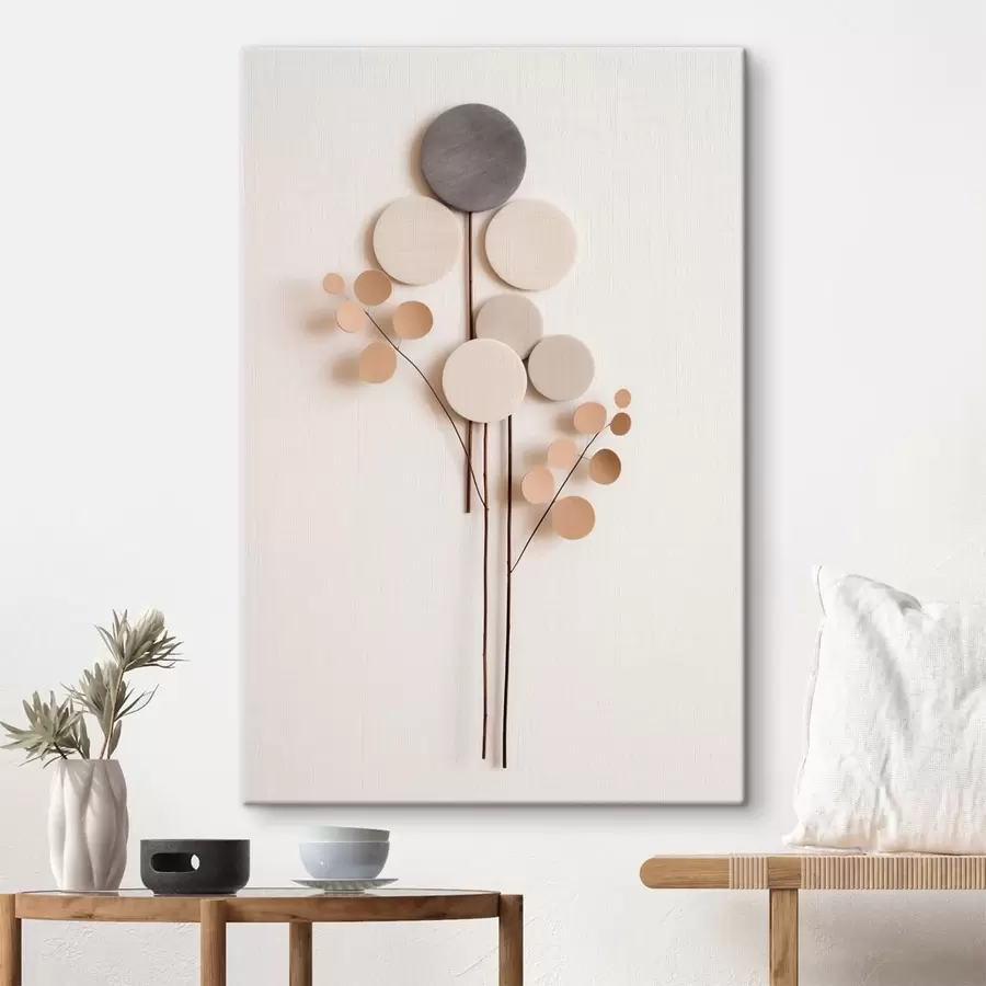 Paveikslėlis Minimalistinės apvalios formos ant plonų stiebelių s48597