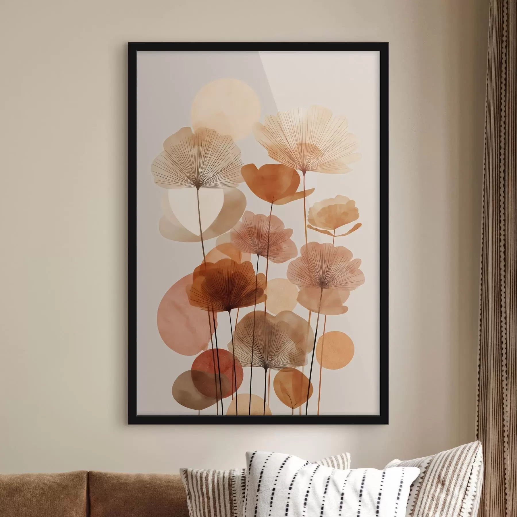 Fototapetai Boho gėlės f48706